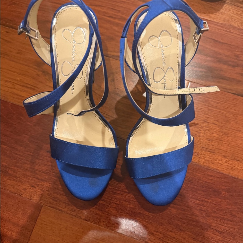 Jessica Simpson Royal Blue Heels